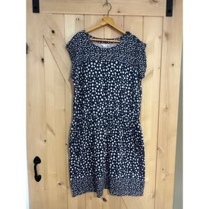 Boden | Adelaide Cap Sleeve Short Dress Navy  | Size 18L